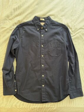 J.Crew Slim-fit Oxford Button-up, medium, Navy Blue